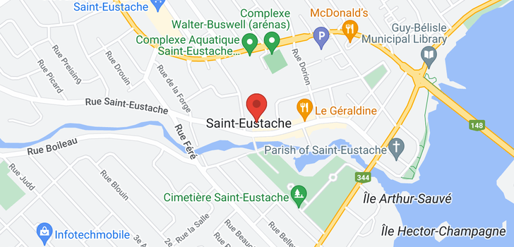 map of 29 St Eustache CRES